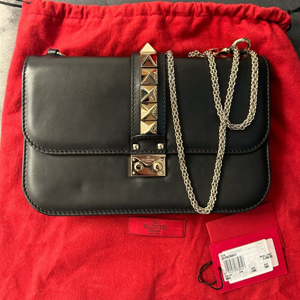 Valentino Rockstud Medium Shoulder Bag